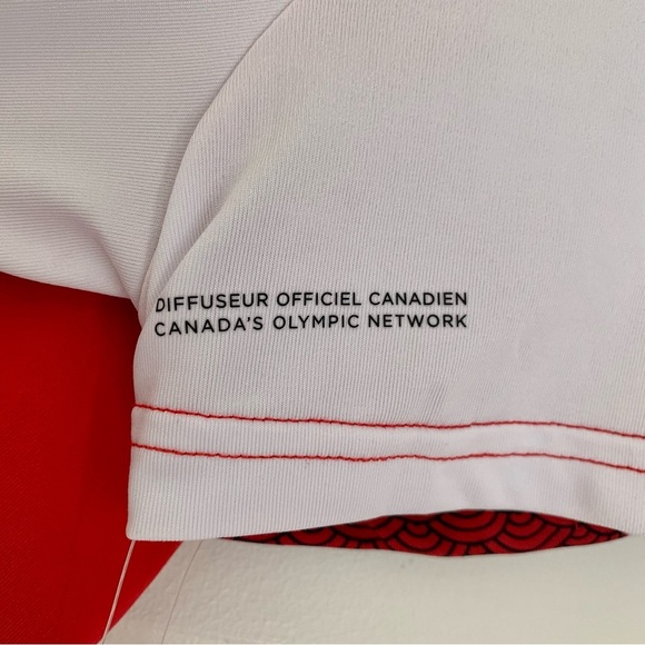 NWT Authentic CBC Radio-Canada 2020 Tokyo Olympics CANADA short sleeves t-shirt - Picture 6 of 11